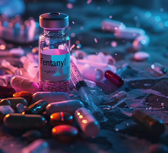 Helen Xun in the lab at Johns Hopkins University. (Photo credit: Will Kirk / Johns Hopkins University)